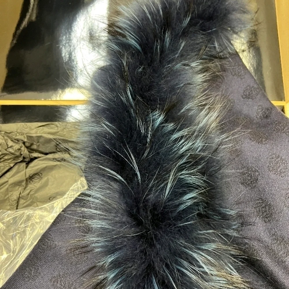Loewe fur scarf.